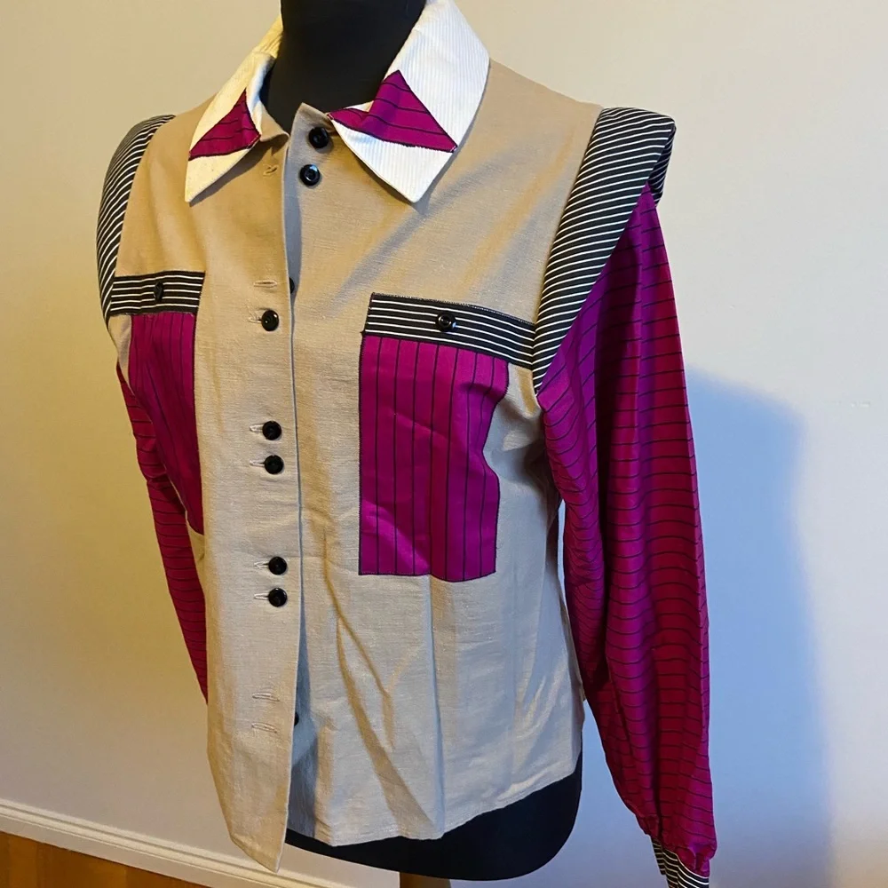 Vintage Lou Wiseman Shirt Size 10 - Picture 4 of 9